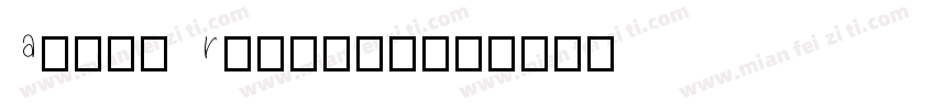 Alice Regulai字体转换